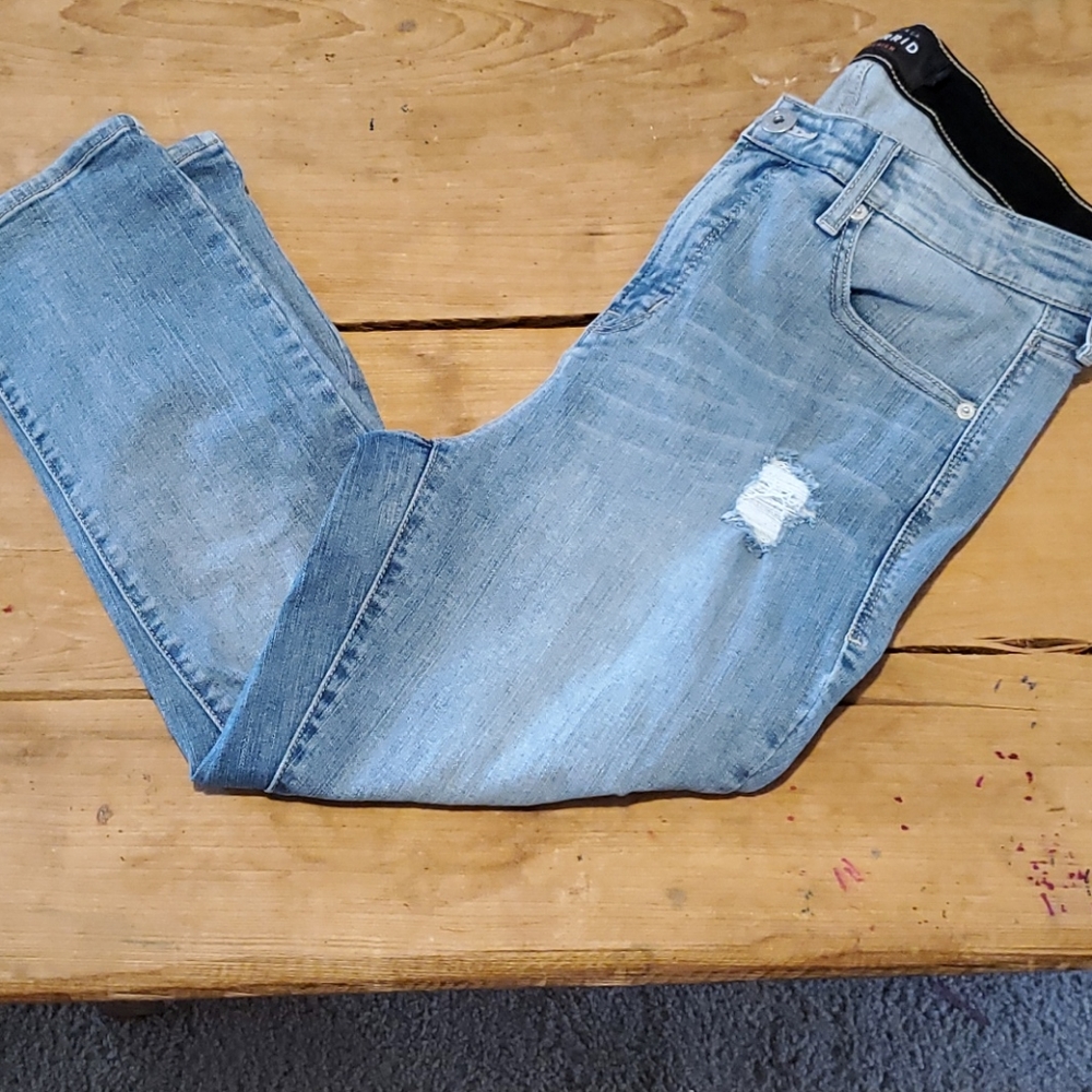Torrid Sky High Skinny Crop sz 14